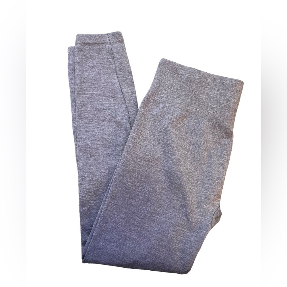 Gray Footless Thick Tights L/XL